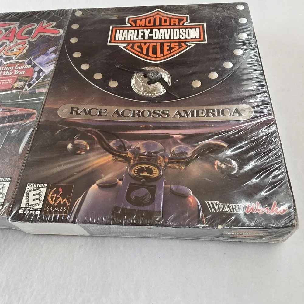 WizardWorks Harley-Davidson Race Across America PC CD-ROM E Multiplayer Racing